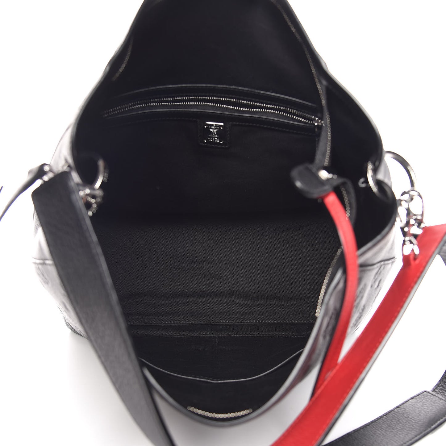 Calfskin Ottomar Large Klara Hobo Black