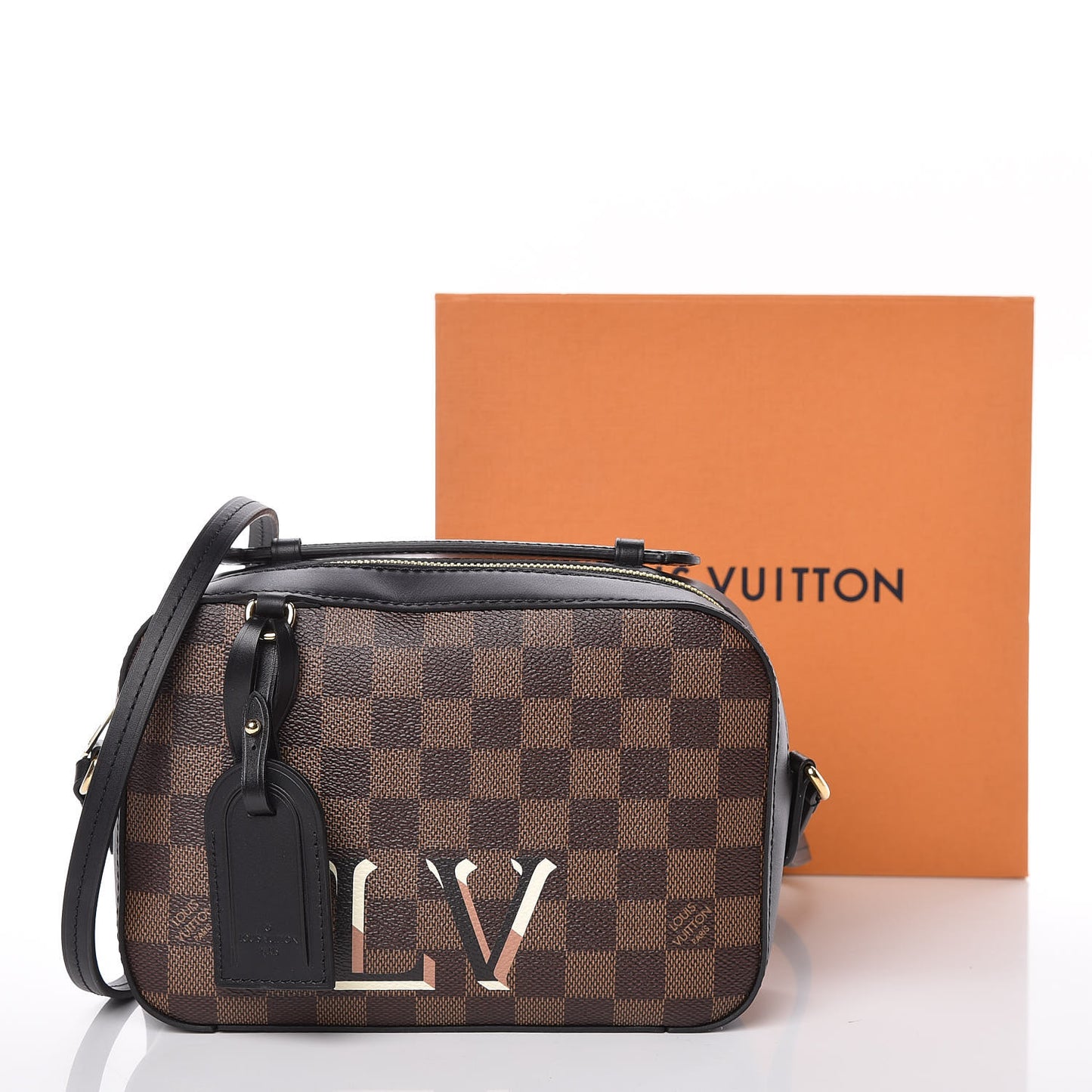 Damier Ebene Santa Monica Black