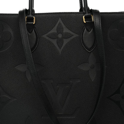Louis Vuitton Empreinte Monogram Giant Onthego GM Black 7 of 10