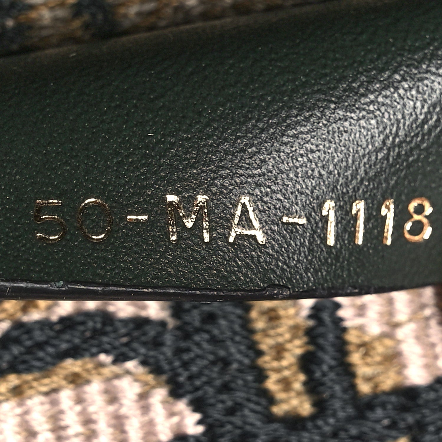 Christian Dior Oblique Large Book Tote Vert Multicolor 7 of 11