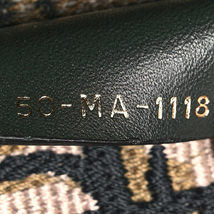 Christian Dior Oblique Large Book Tote Vert Multicolor 7 of 11