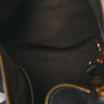 Louis Vuitton Mahina Selene MM Black 6 of 10