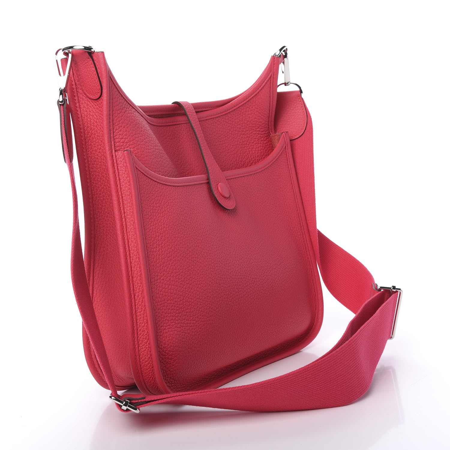 Hermes Taurillon Clemence Evelyne III PM Rose Extreme 3 of 10