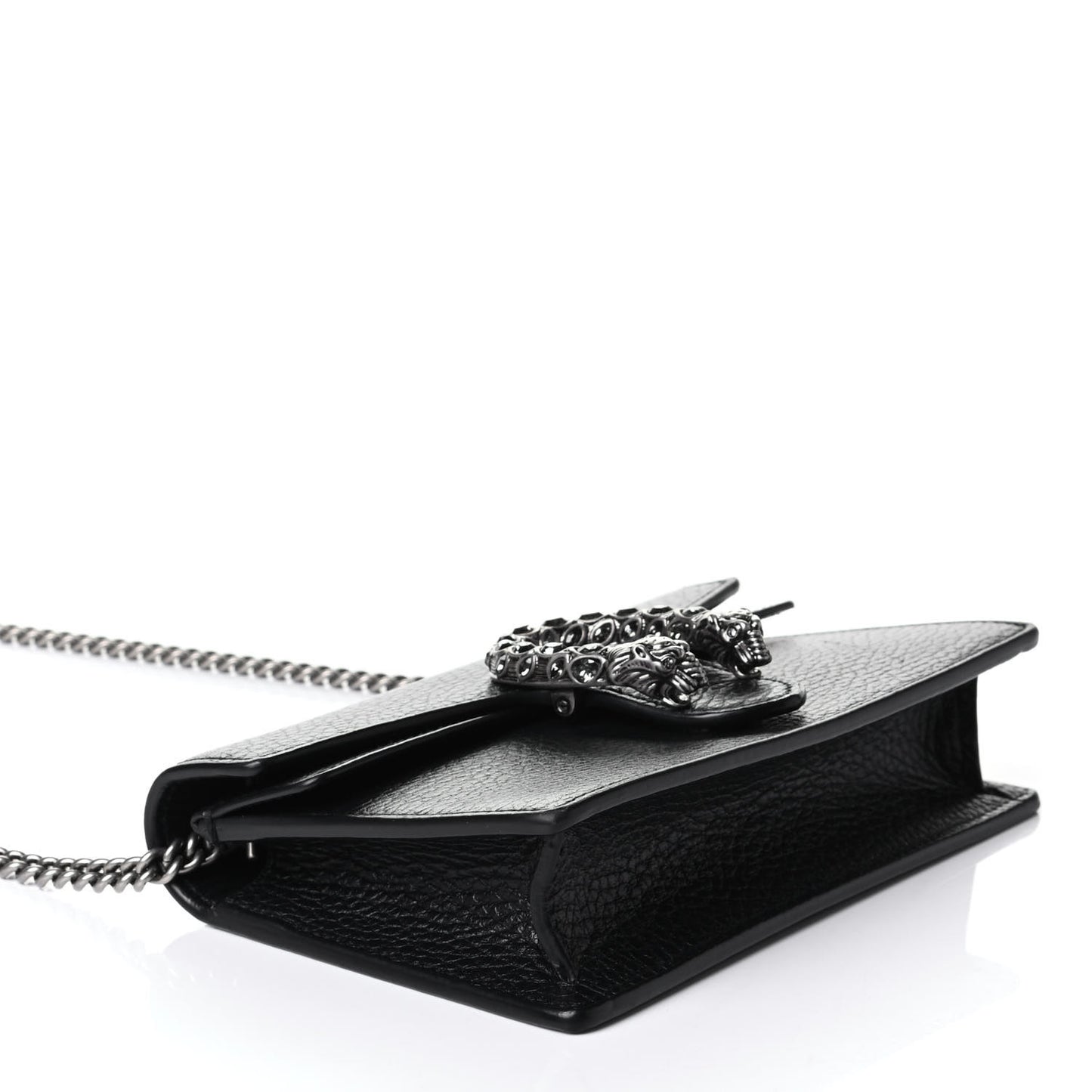 Calfskin Super Mini Dionysus Shoulder Bag Black