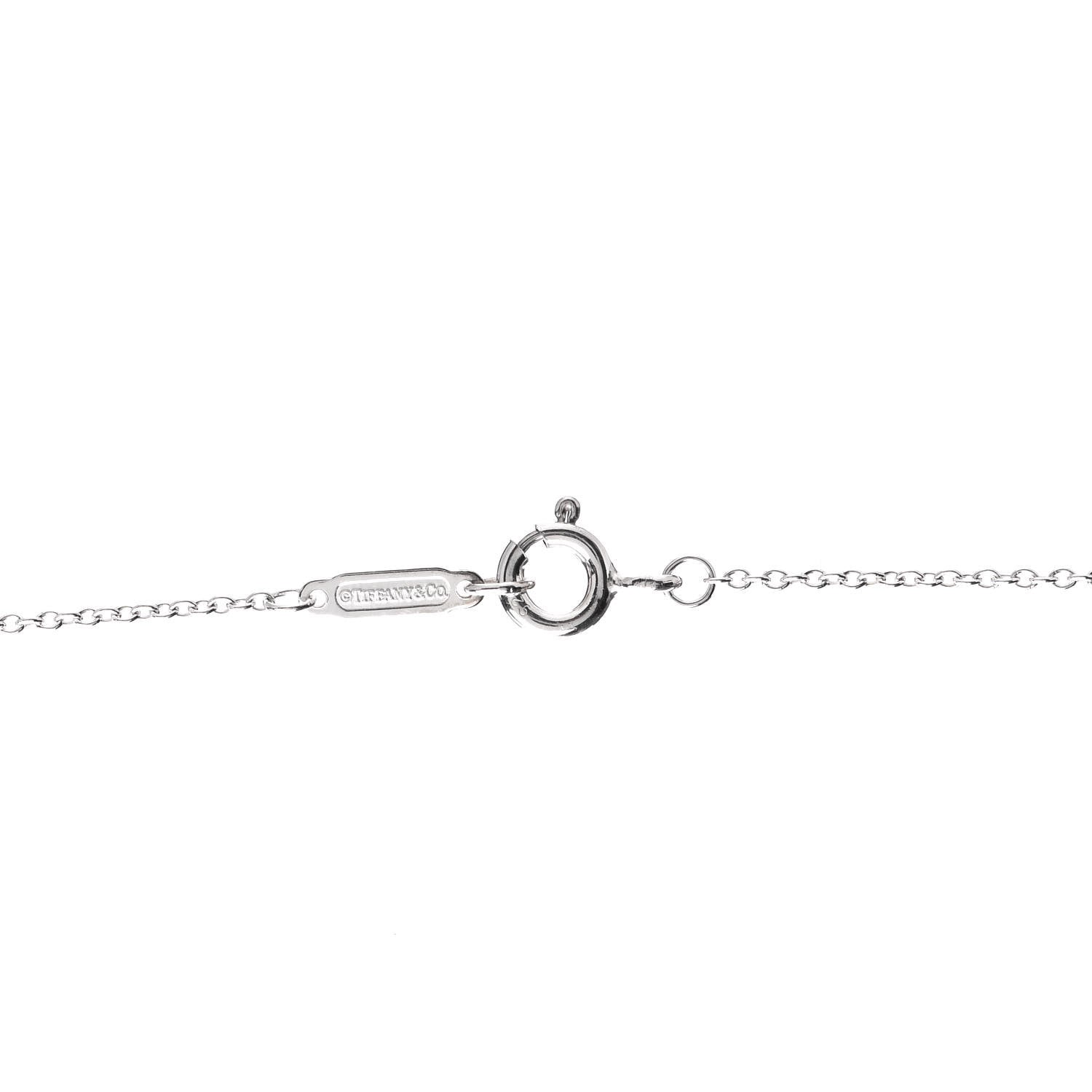 Tiffany Sterling Silver Ziegfeld Daisy Heart Locket Pendant Necklace 4 of 4