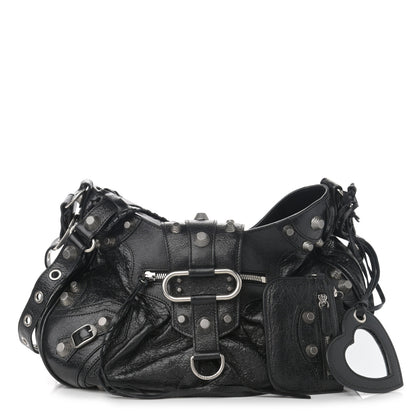 Balenciaga Agneau Arena Medium Le Cagole Shoulder Bag Black 1 of 11