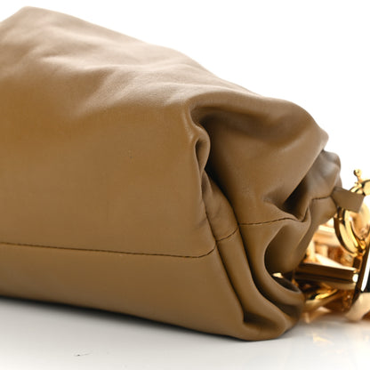 Bottega Veneta Calfskin The Pouch Chain Cammello 9 of 9