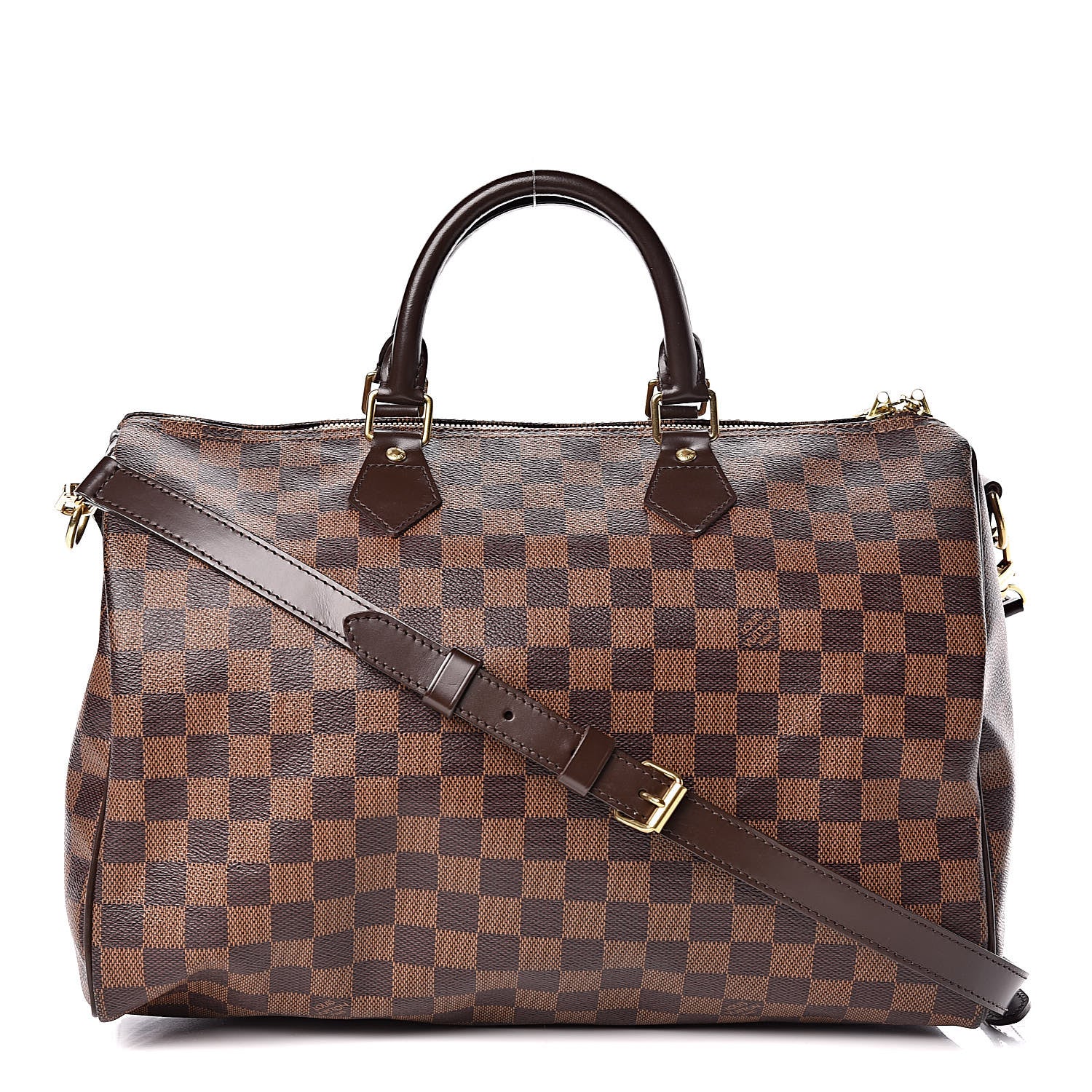 Louis Vuitton Damier Ebene Speedy Bandouliere 35 1 of 12
