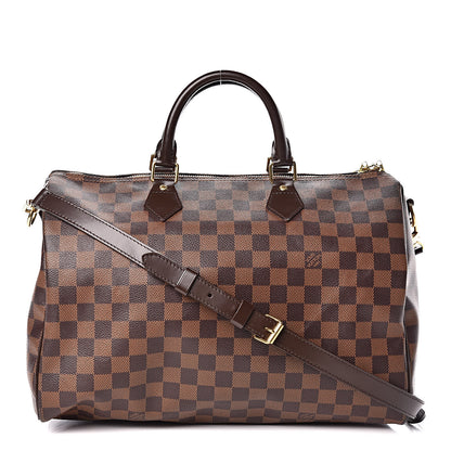 Louis Vuitton Damier Ebene Speedy Bandouliere 35 1 of 12