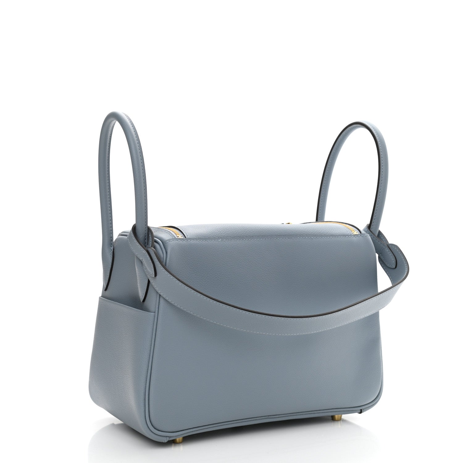 Hermes Evercolor Lindy 26 Bleu Lin 3 of 9