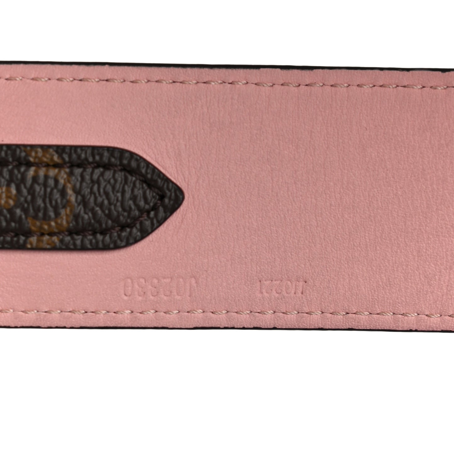 Monogram Bandouliere Shoulder Strap Rose Poudre