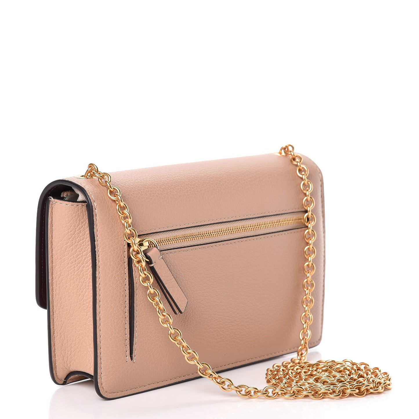 Small Classic Grain Calfskin Small Darley Rosewater