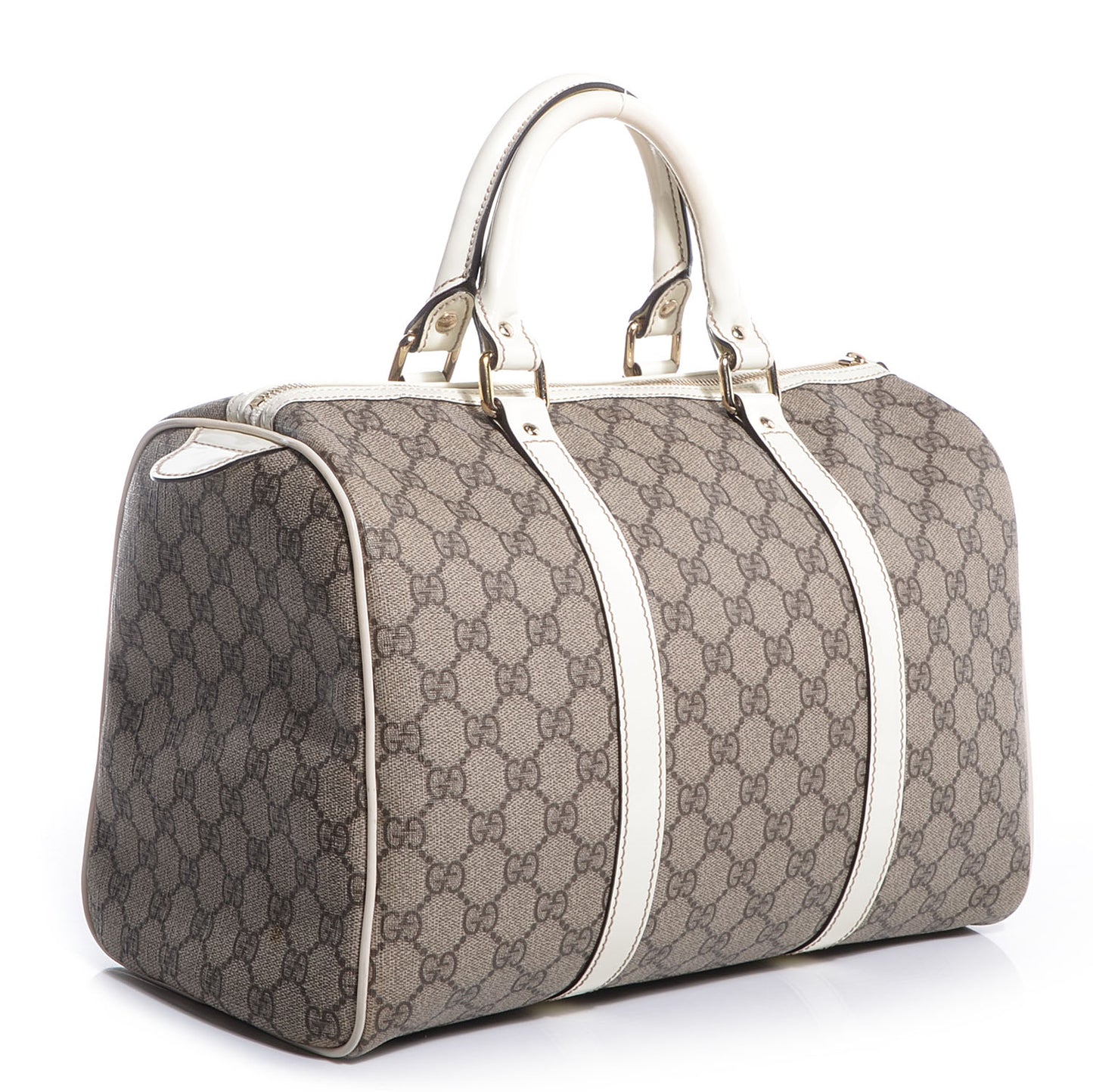 GG Plus Monogram Medium Joy Boston Off White