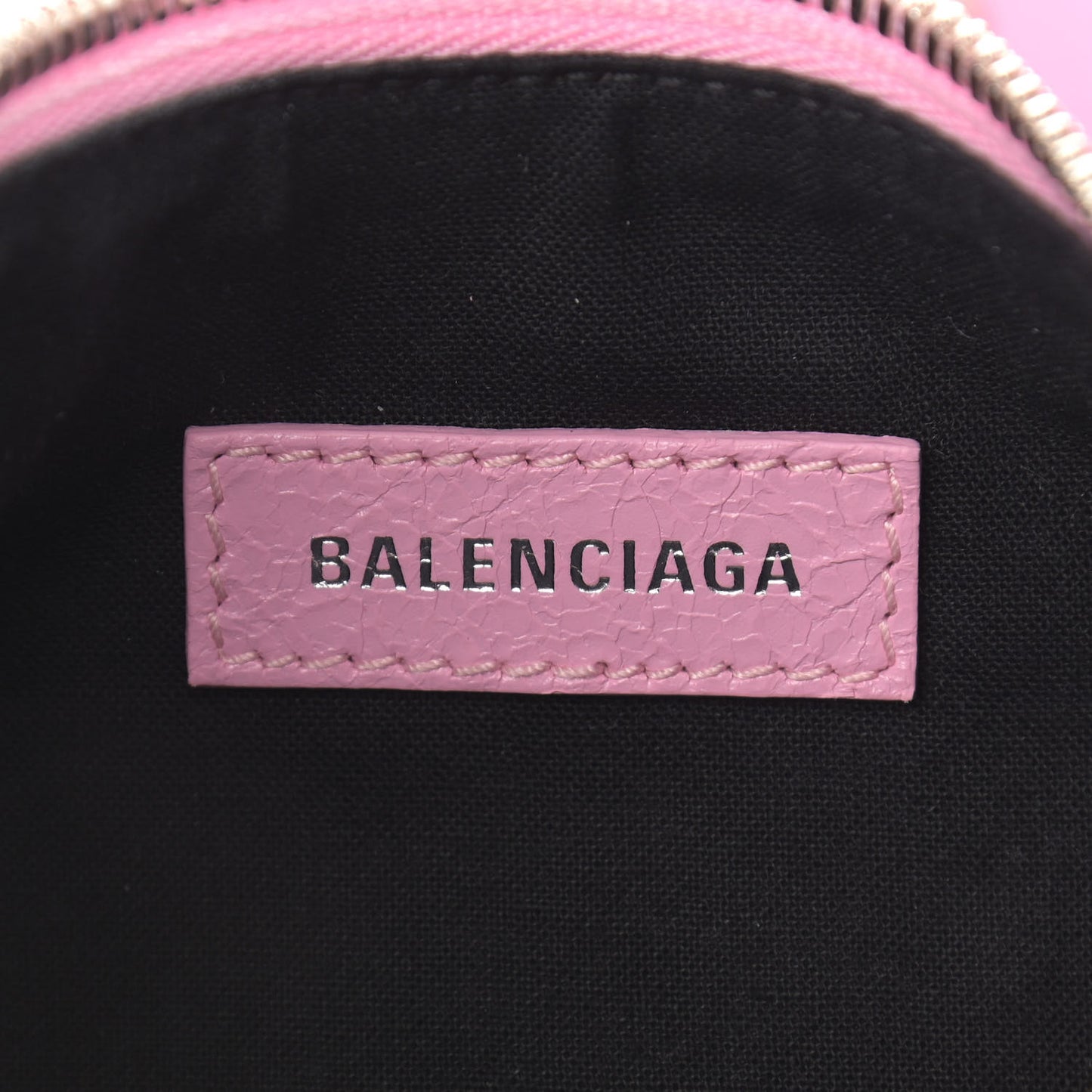 Agneau Arena Le Cagole Shoulder Bag XS Candy Pink