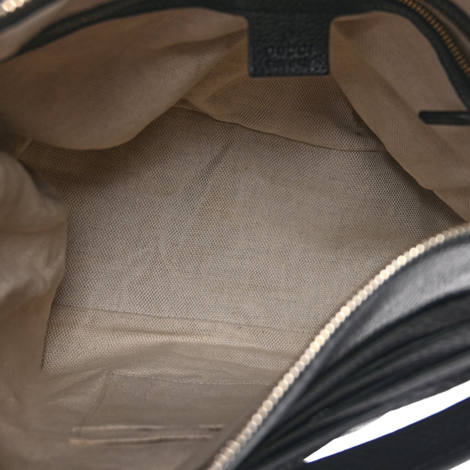 Gucci Pebbled Calfskin Large Soho Hobo Black 5 of 10