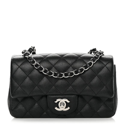 Chanel Caviar Quilted Mini Rectangular Flap Black 1 of 10