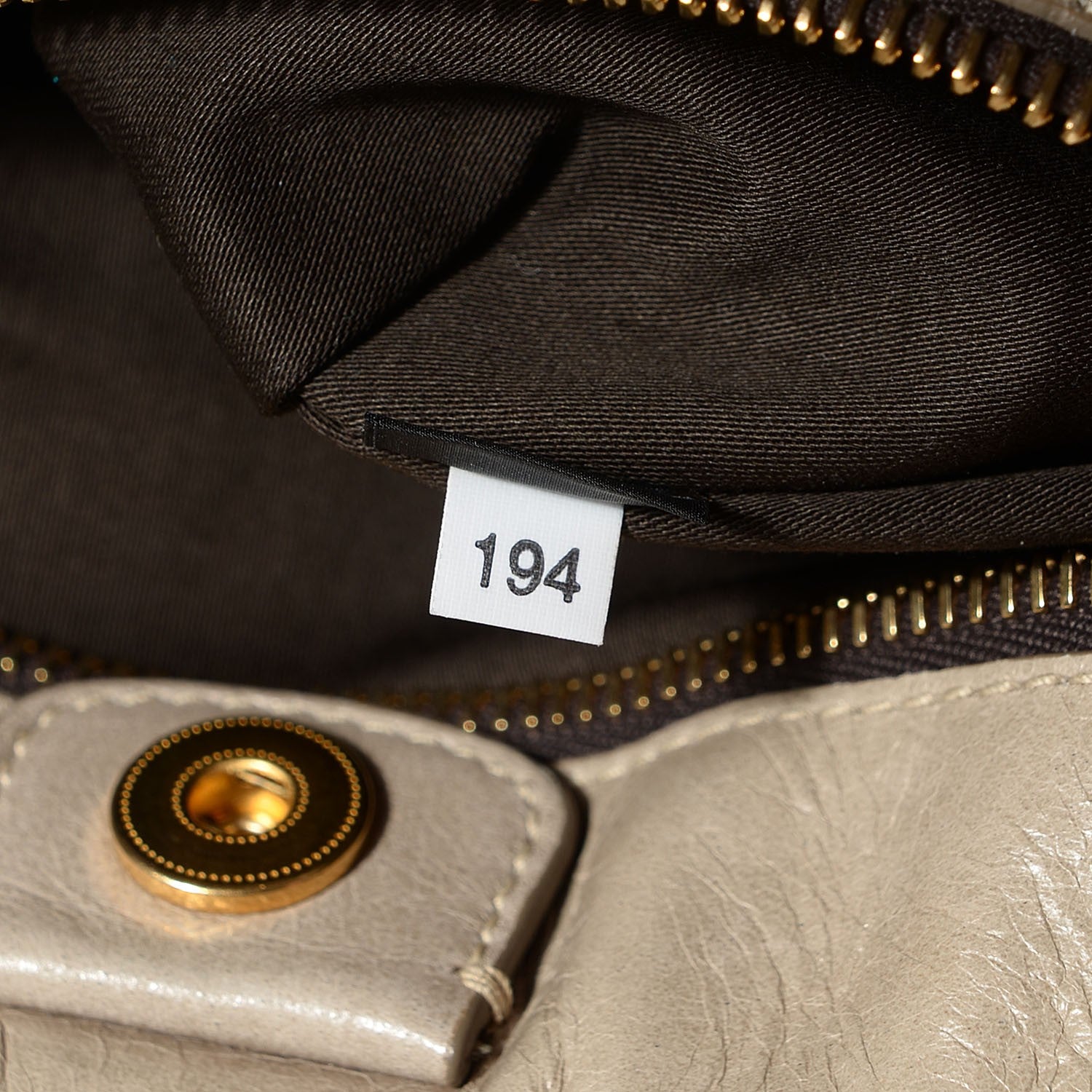 Miu Miu Vitello Lux Gathered Tote Pomice 8 of 9