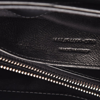 Saint Laurent Calfskin Y Quilted Monogram Small Loulou Chain Satchel Black 6 of 9