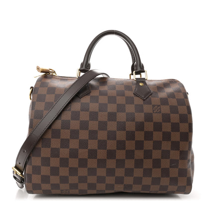 Louis Vuitton Damier Ebene Speedy Bandouliere 30 1 of 11