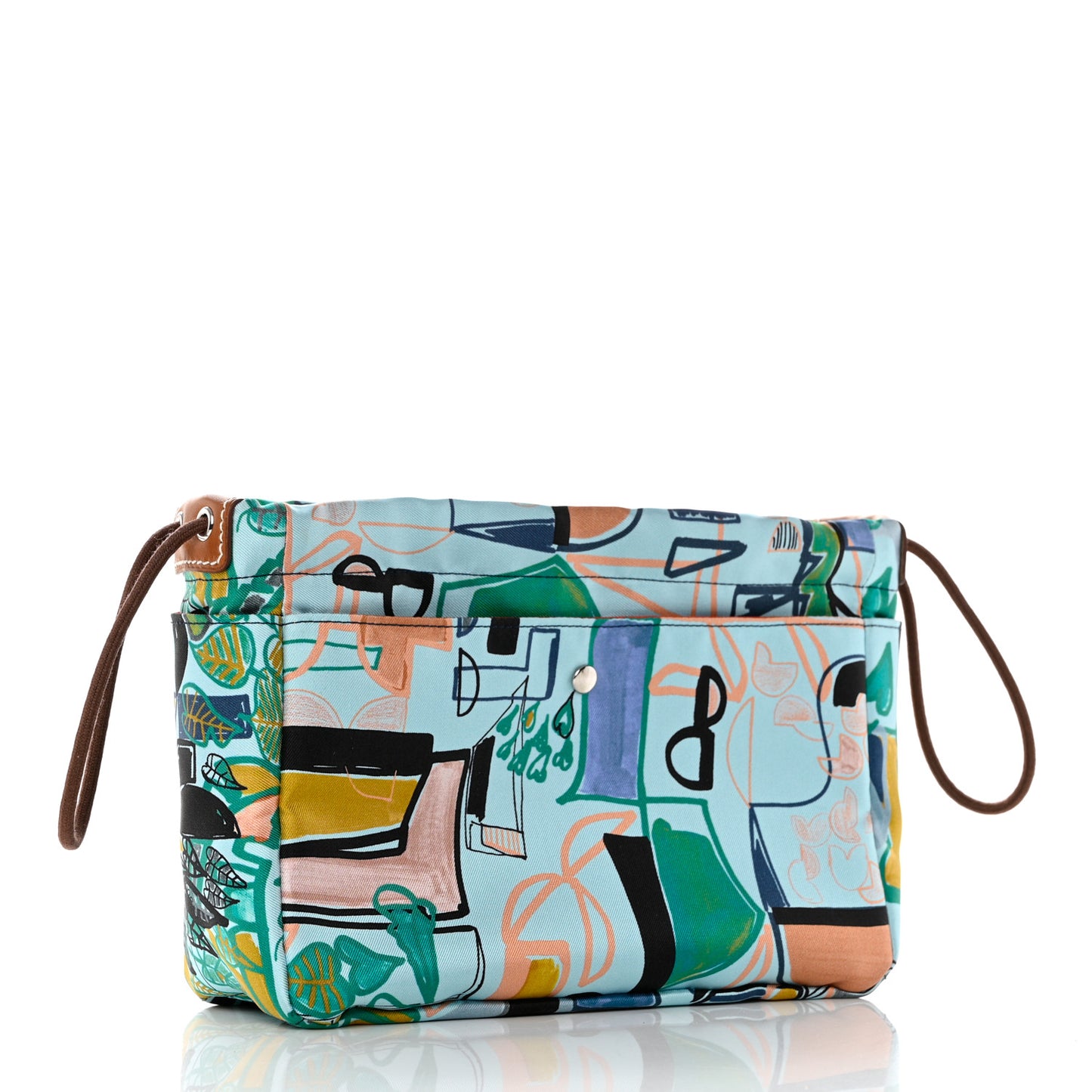 Silk Musardine Barenia Fourbi 20 PM Bag Insert Gold