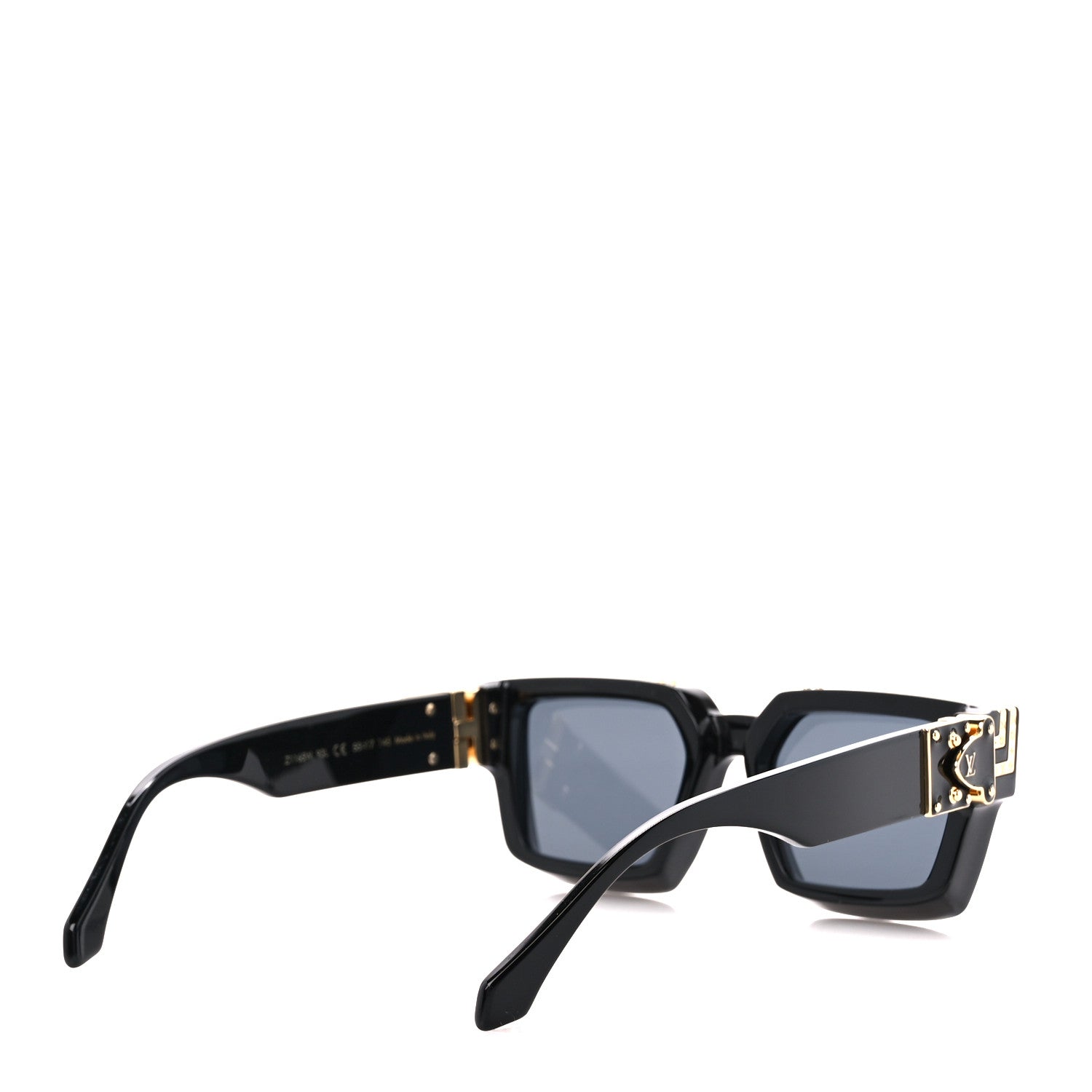 Louis Vuitton Acetate 1.1 Millionaires Sunglasses Z1165W Black 4 of 8