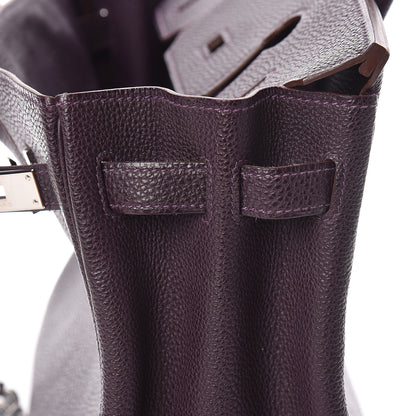 Hermes Togo Birkin 30 Raisin 11 of 31