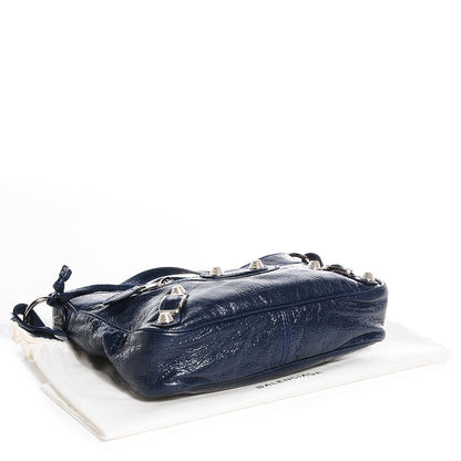 Balenciaga Agneau Giant 12 Silver Hardware Hip Bleu Obscur 4 of 10