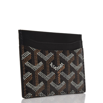 Goyard Goyardine Saint Sulpice Card Holder Black 3 of 7