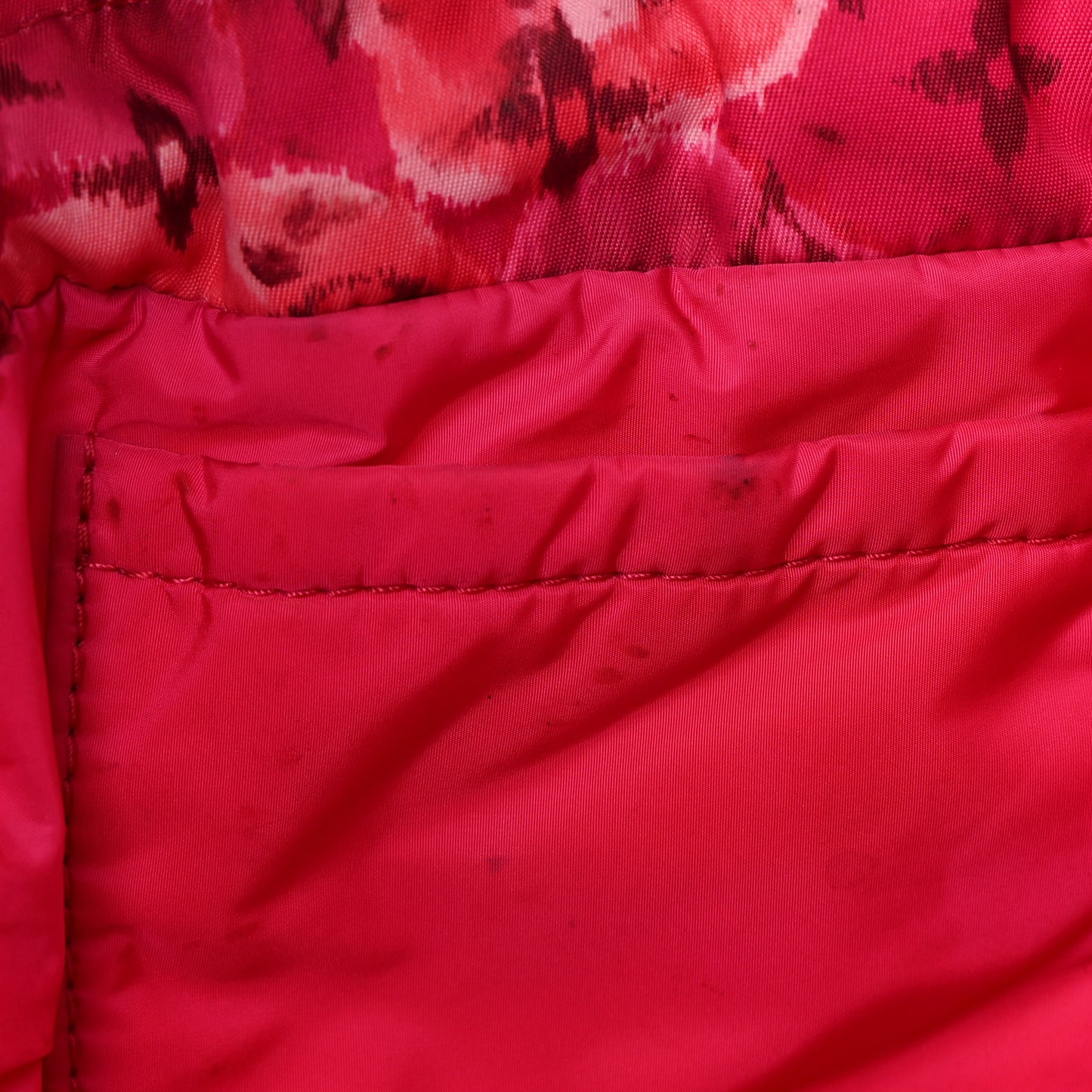 Nylon Monogram Ikat Noefull MM Rose Indien
