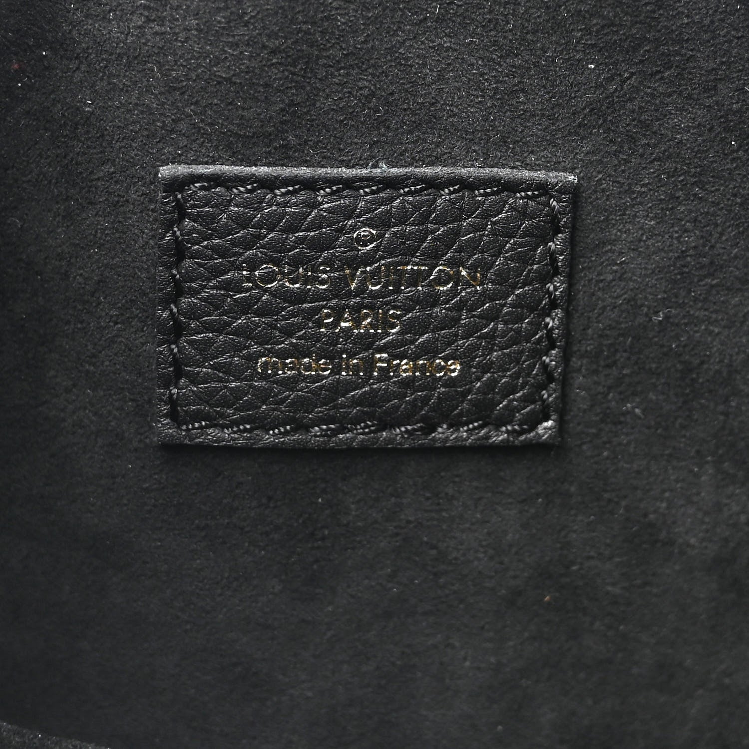 Louis Vuitton Calfskin Lockme Bucket MM Black 6 of 10