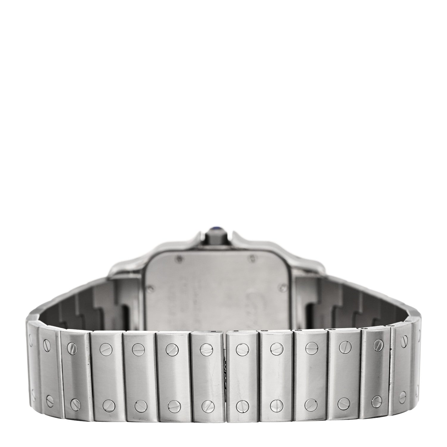 Cartier Stainless Steel 32mm Santos De Cartier Galbee Automatic Watch 3 of 4