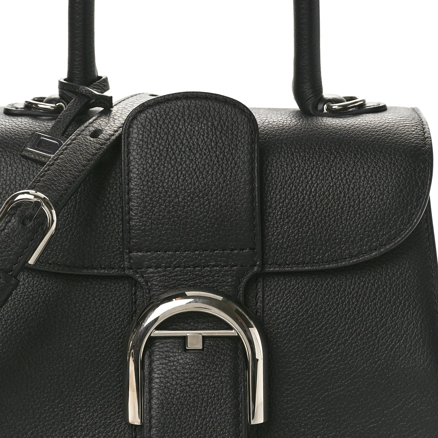Grained Rodeo Calfskin Mini Brillant Black