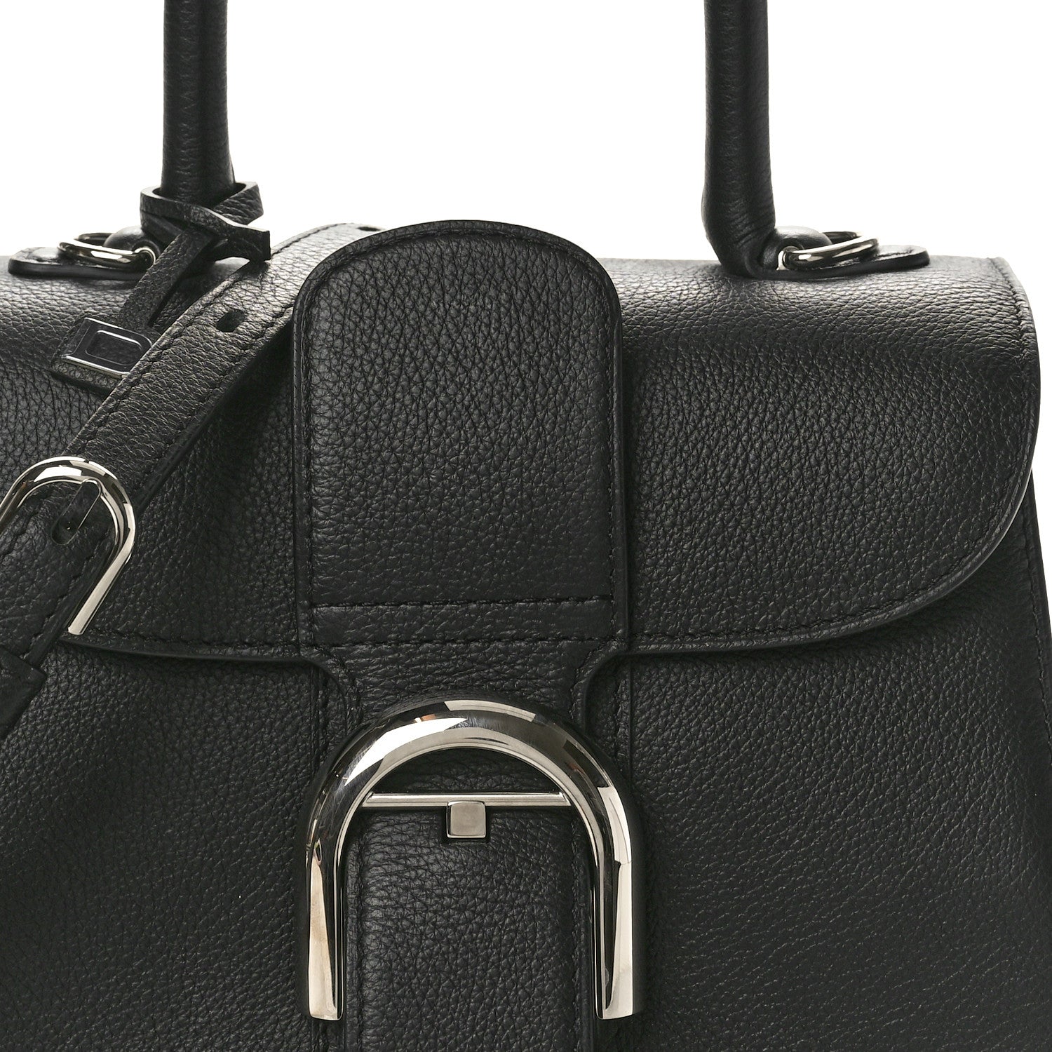 Delvaux Grained Rodeo Calfskin Mini Brillant Black 8 of 10