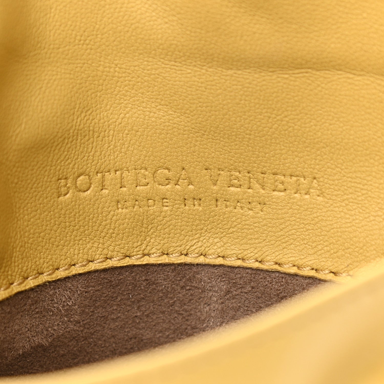 Bottega Veneta Nappa Intrecciato Mini Chain Messenger Moutarde 5 of 11