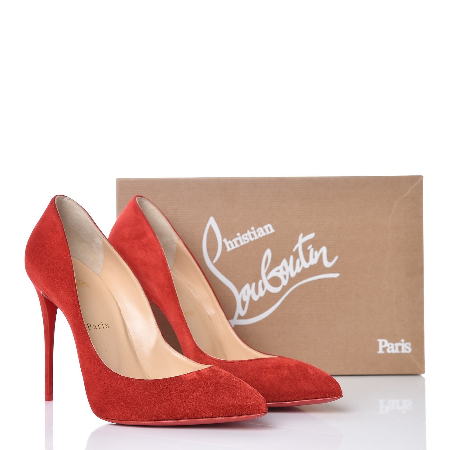 Veau Velours Pigalle Follies 100 Pumps 39.5 Flamenco