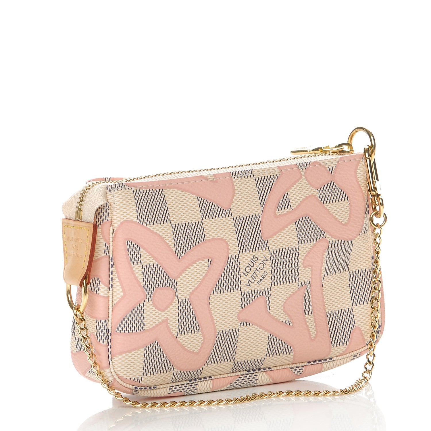 Louis Vuitton Damier Azur Tahitienne Mini Pochette Accessories 3 of 8