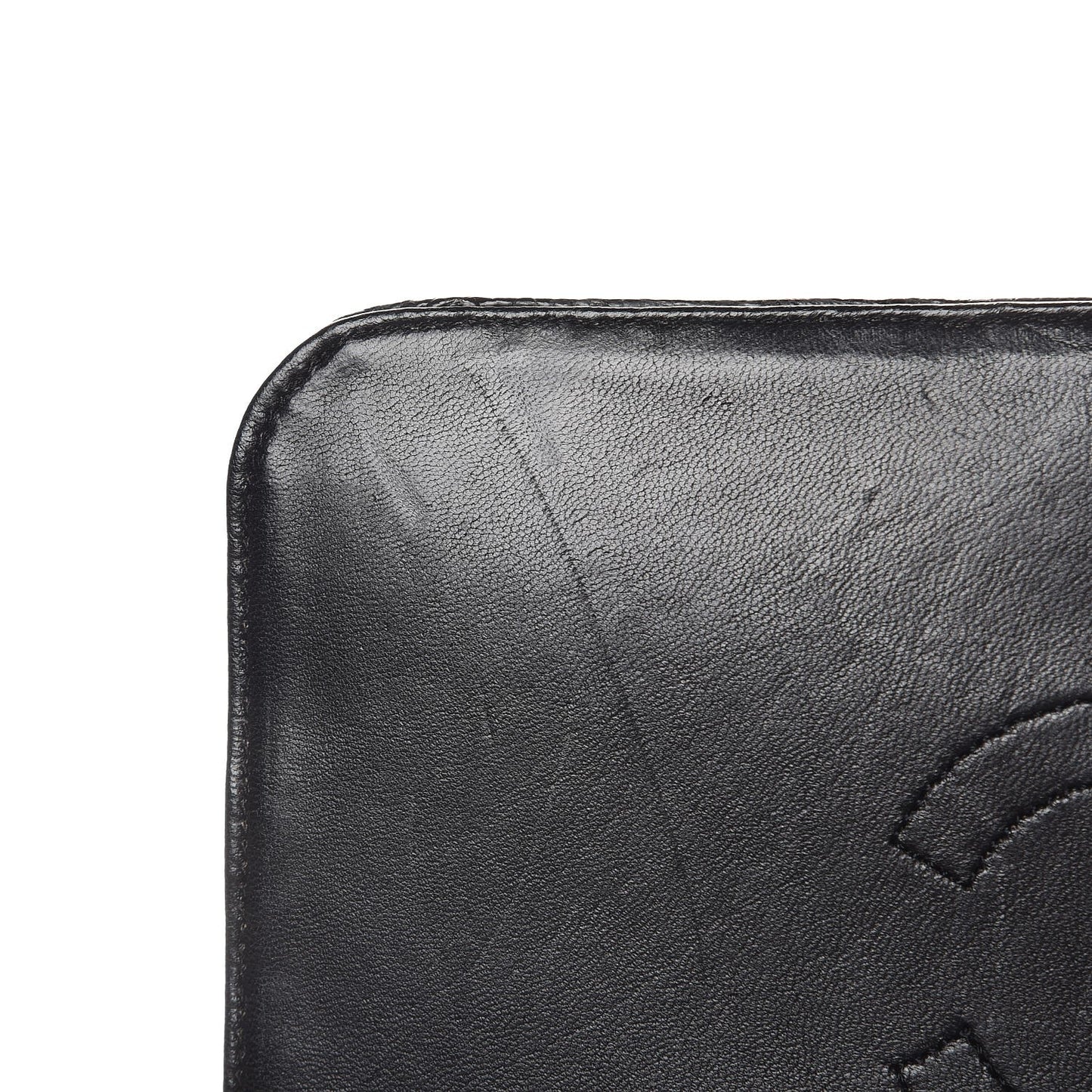 Lizard Small Single Flap Black