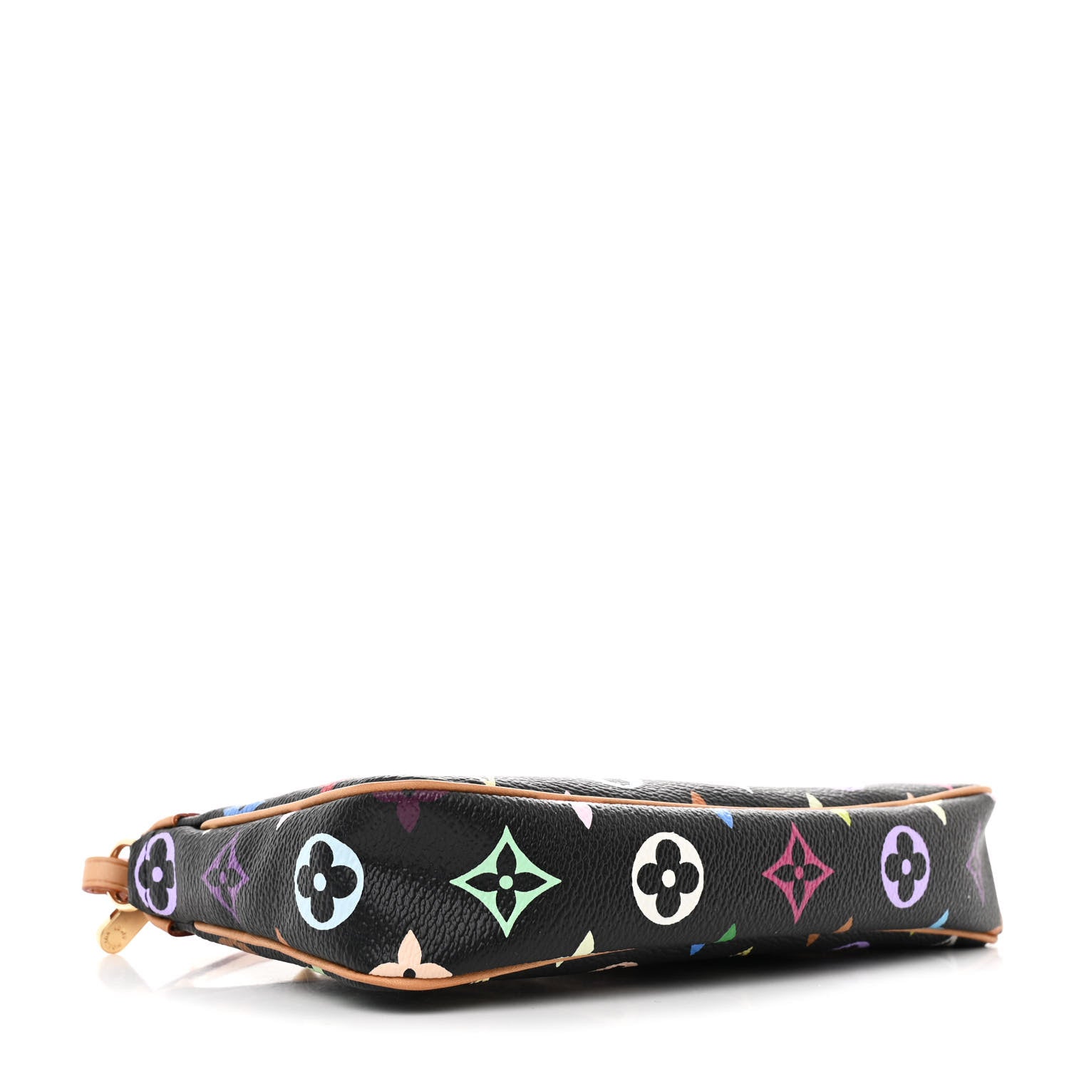 Louis Vuitton Monogram Multicolor Pochette Accessories Black 4 of 10