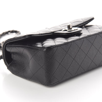 Chanel Caviar Quilted Mini Rectangular Flap Black 8 of 10