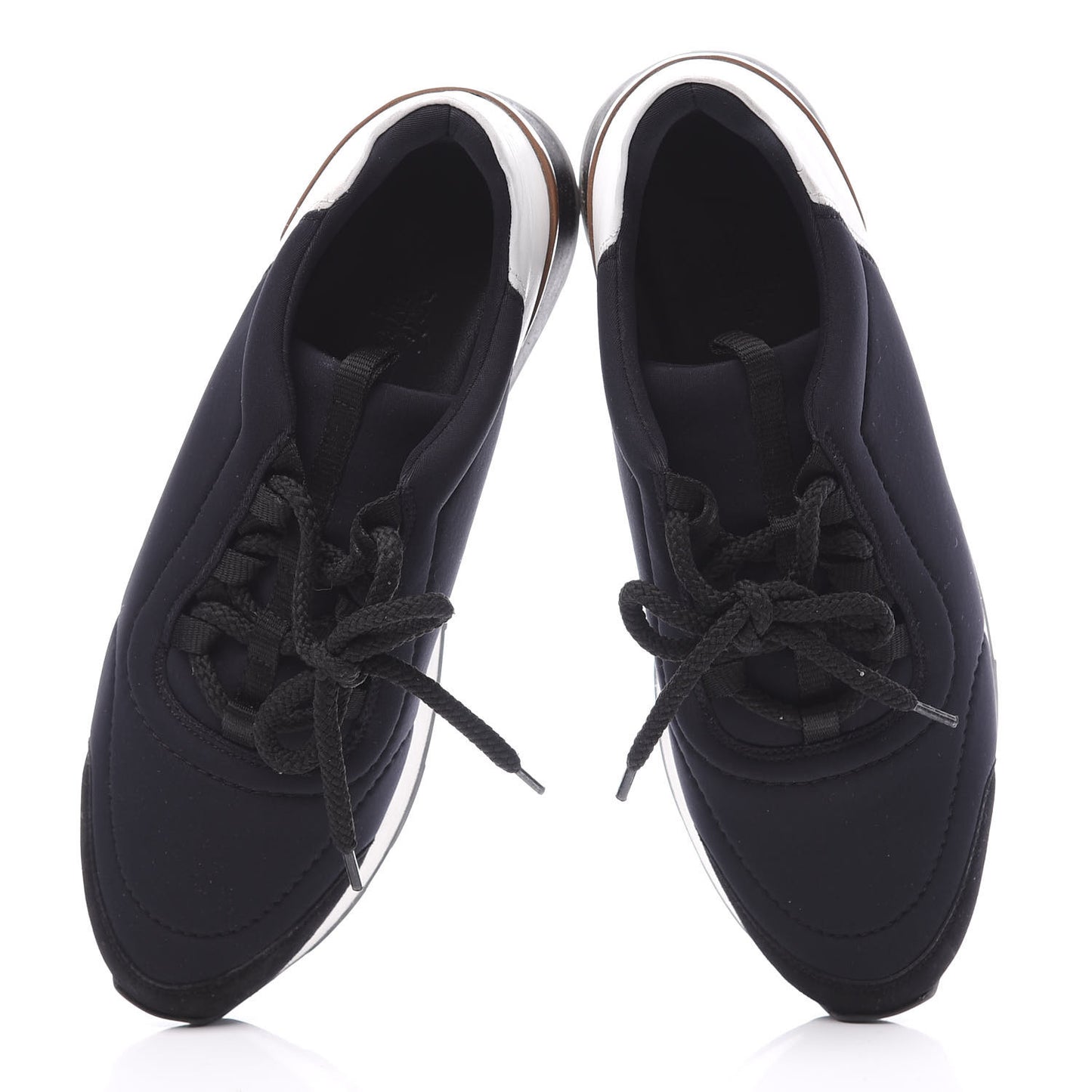 Technical Canvas Womens Miles Sneakers 39 Marine White