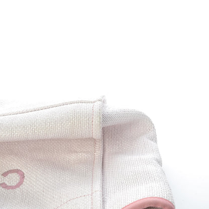 Chanel Woven Straw Raffia Large Deauville Tote Pink 9 of 17