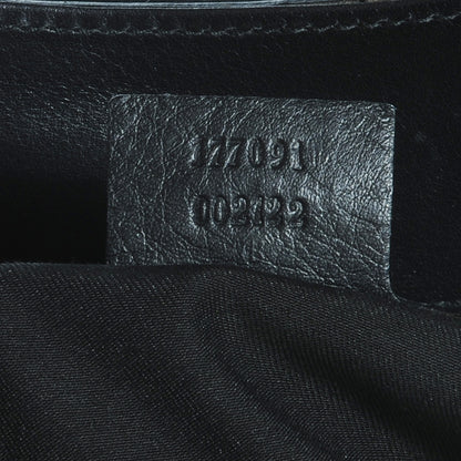 Gucci Leather Race Bamboo Tassel Tote Black 8 of 8