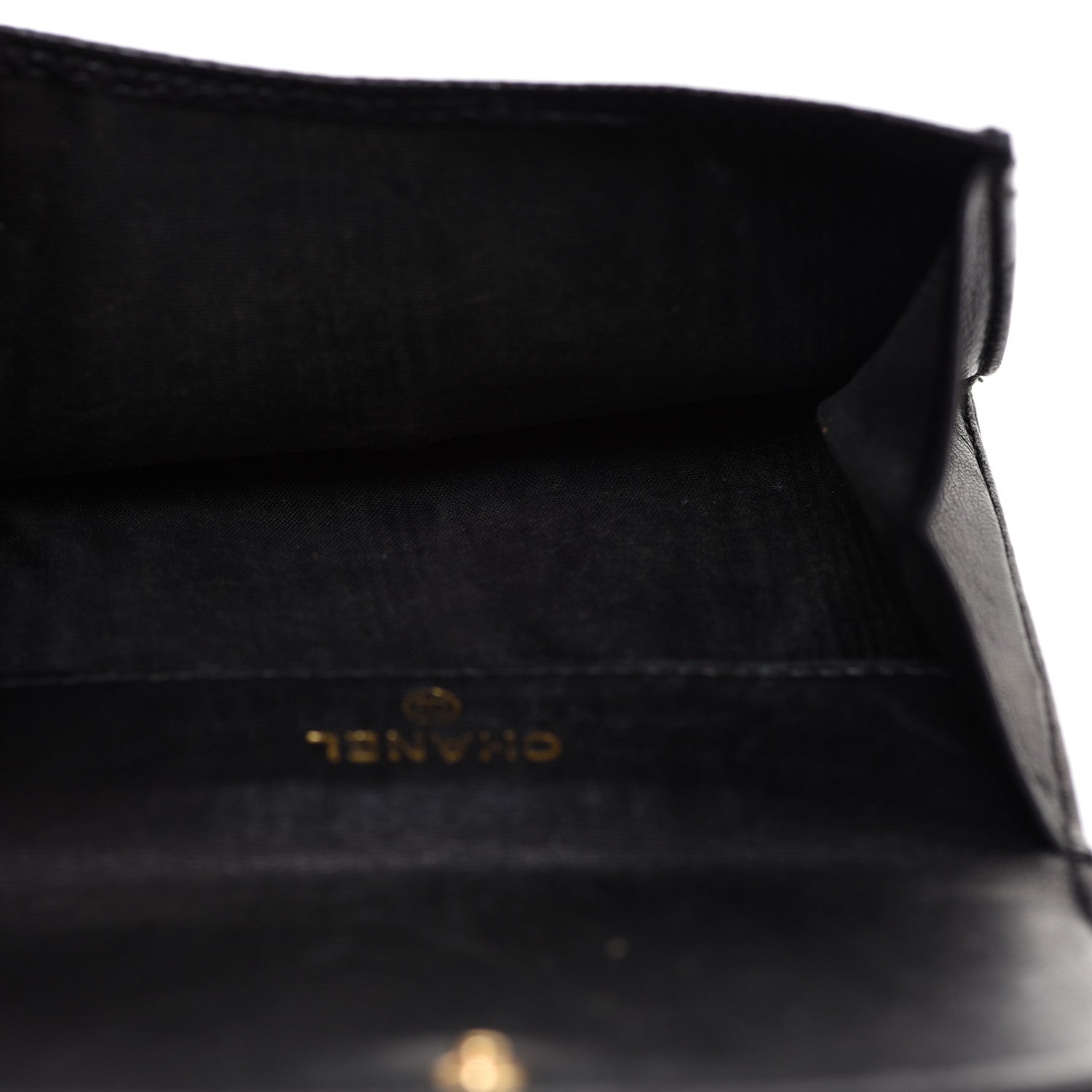 Chanel Caviar Timeless CC Compact French Wallet Black 10 of 17