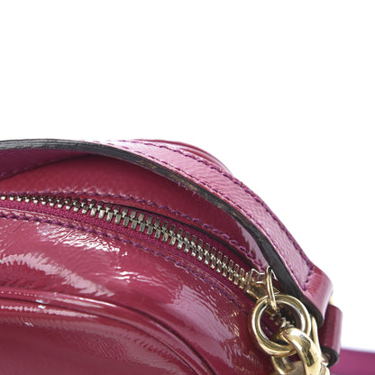 Gucci Soft Patent Small Soho Disco Bag Bright Bougainvillea 20 of 21