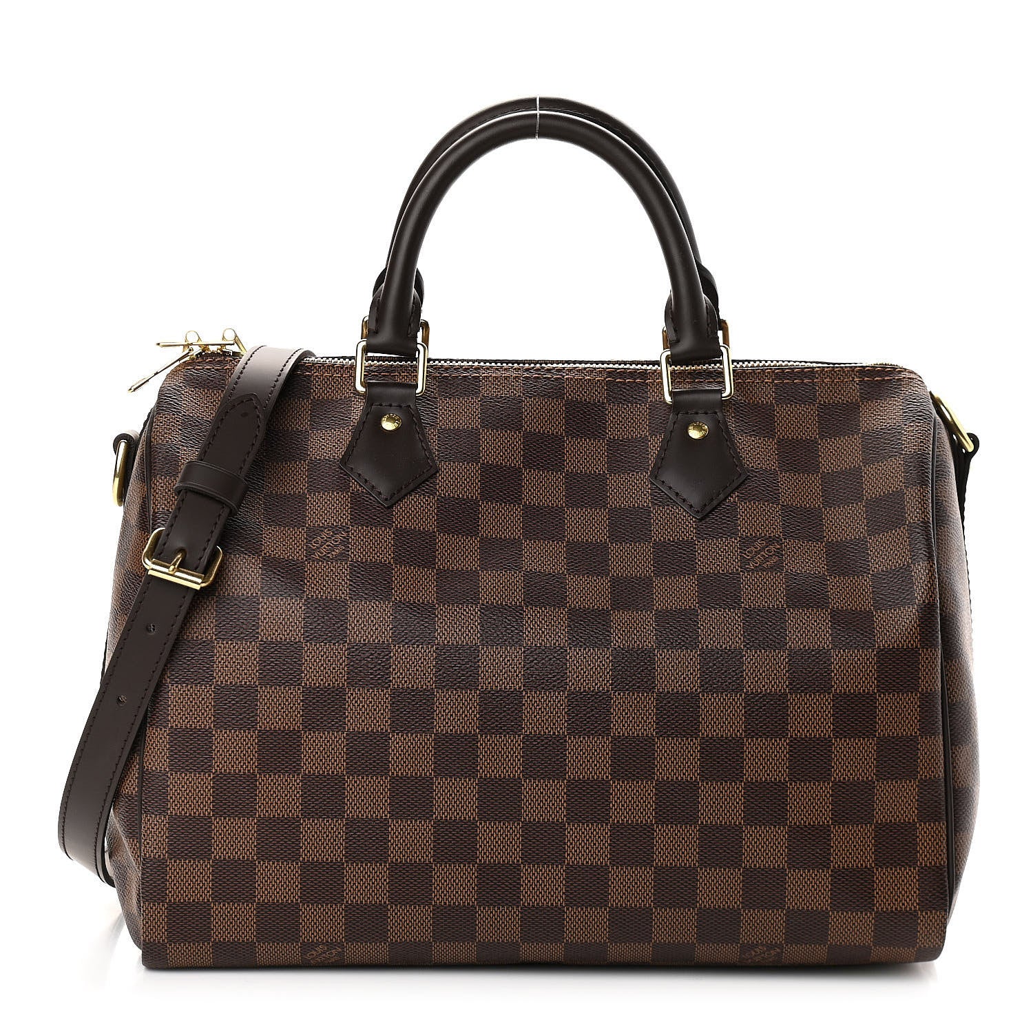 Louis Vuitton Damier Ebene Speedy Bandouliere 30 1 of 9