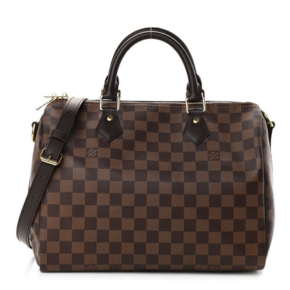 Louis Vuitton Damier Ebene Speedy Bandouliere 30 1 of 9