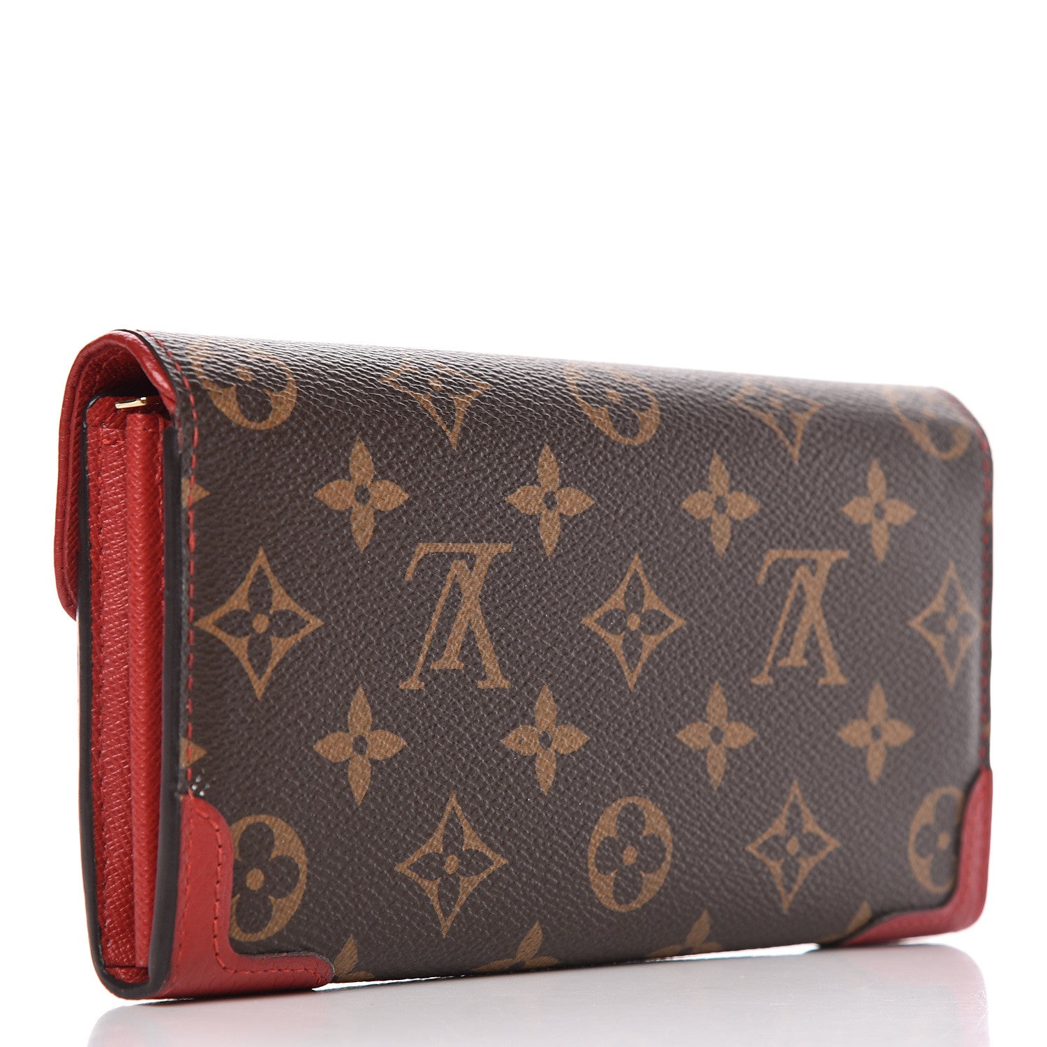 Louis Vuitton Monogram Sarah Retiro Wallet Cherry 3 of 10
