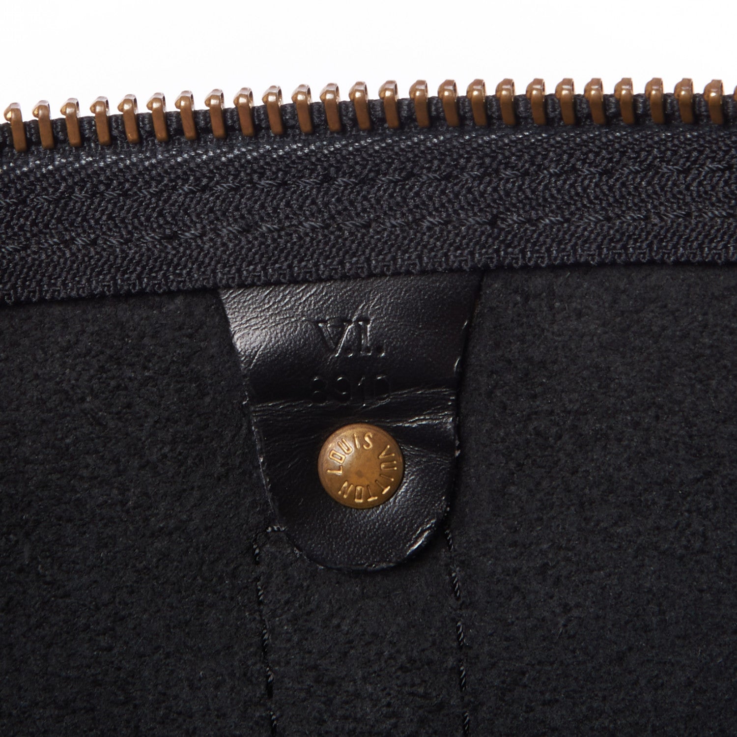 Louis Vuitton Epi Keepall 45 Black 9 of 9