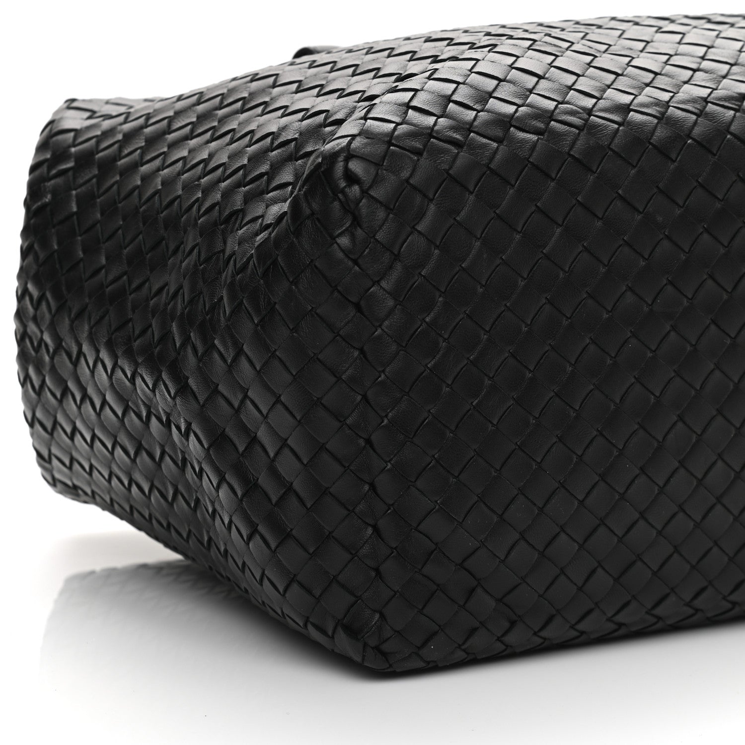Bottega Veneta Nappa Intrecciato Brick Tote Black 9 of 10