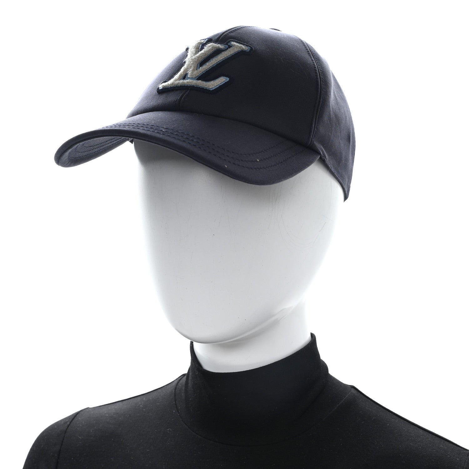 Louis Vuitton Cotton LV Signature Cap M Bleu Marine 2 of 10